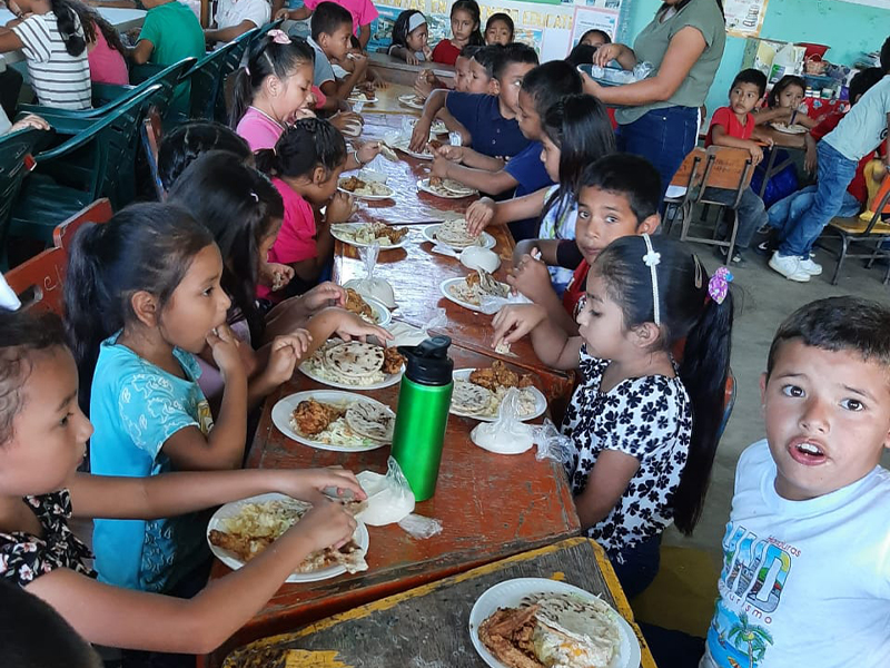 Dia del Niño celebration San Loenzo Honduras 2023